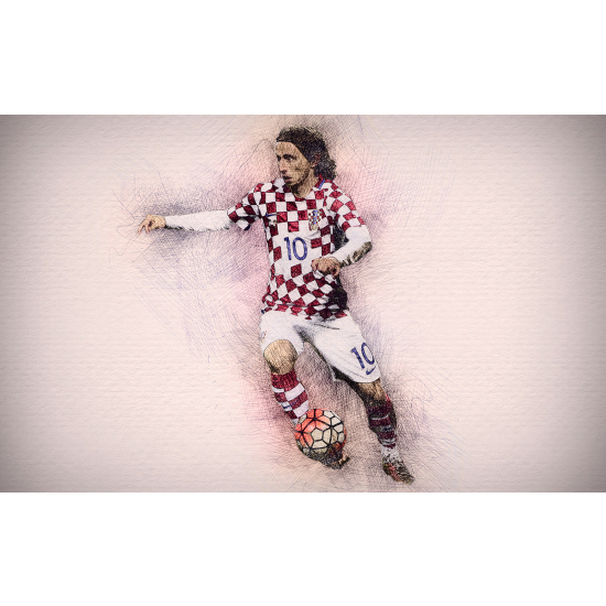 Papel pintado panorámico Fútbol - Jugador de Fútbol