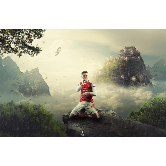 Papel pintado panorámico Fútbol - Jugador de Fútbol