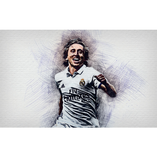 Papel pintado panorámico Fútbol - Jugador de Fútbol