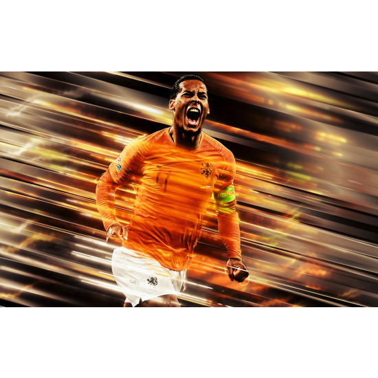 Papel pintado panorámico Fútbol - Jugador de Fútbol