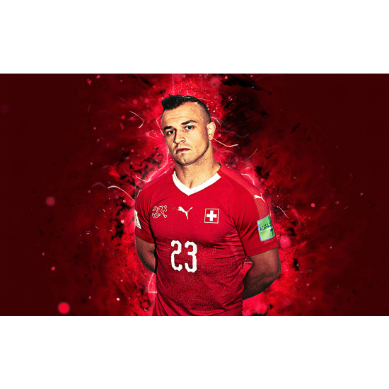 Papel pintado panorámico Fútbol - Jugador de Fútbol