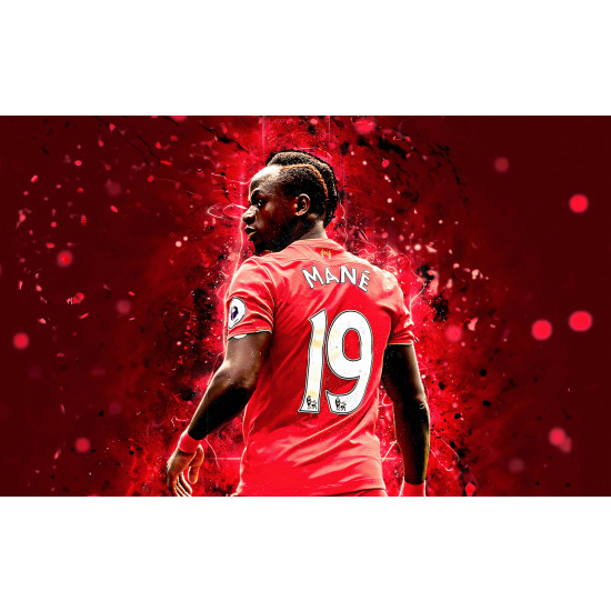 Papel pintado panorámico Fútbol - Jugador de Fútbol