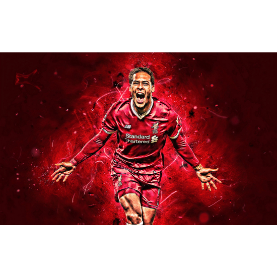 Papel pintado panorámico Fútbol - Jugador de Fútbol