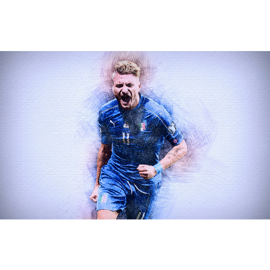 Papel pintado panorámico Fútbol - Jugador de Fútbol