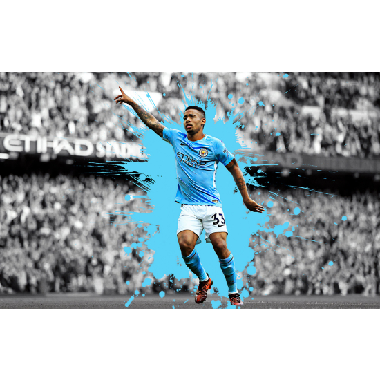 Papel pintado panorámico Fútbol - Jugador de Fútbol