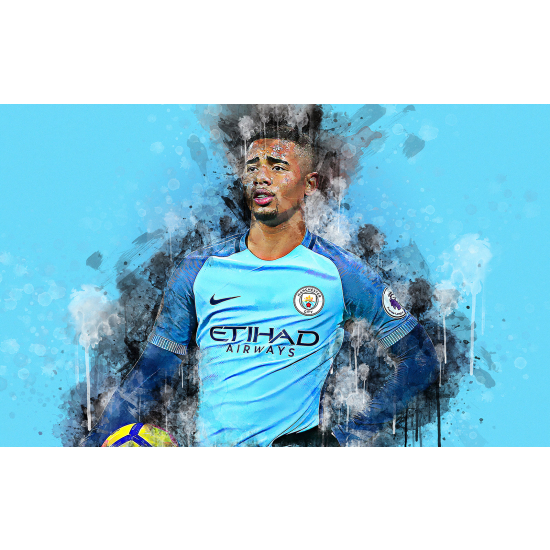 Papel pintado panorámico Fútbol - Jugador de Fútbol