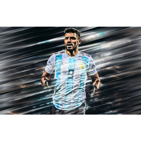 Papel pintado panorámico Fútbol - Jugador de Fútbol