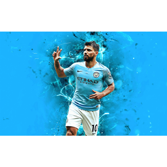 Papel pintado panorámico Fútbol - Jugador de Fútbol