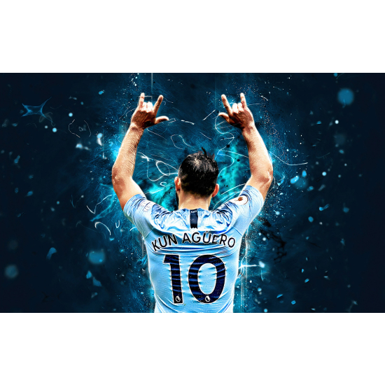 Papel pintado panorámico Fútbol - Jugador de Fútbol