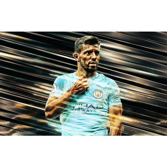 Papel pintado panorámico Fútbol - Jugador de Fútbol