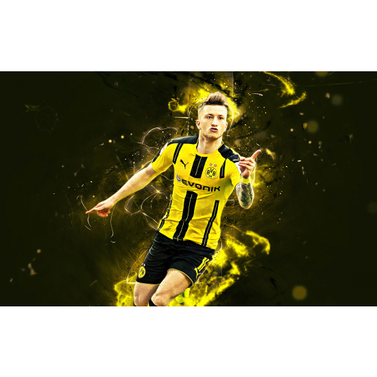 Papel pintado panorámico Fútbol - Jugador de Fútbol