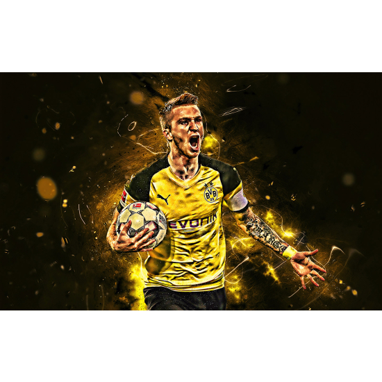 Papel pintado panorámico Fútbol - Jugador de Fútbol