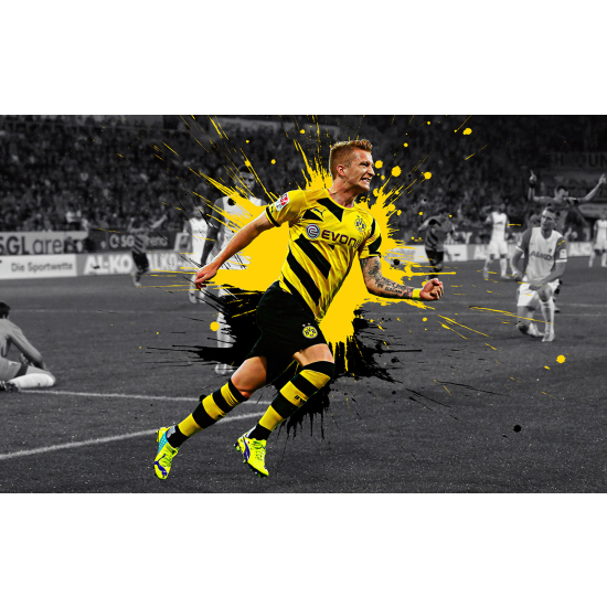 Papel pintado panorámico Fútbol - Jugador de Fútbol