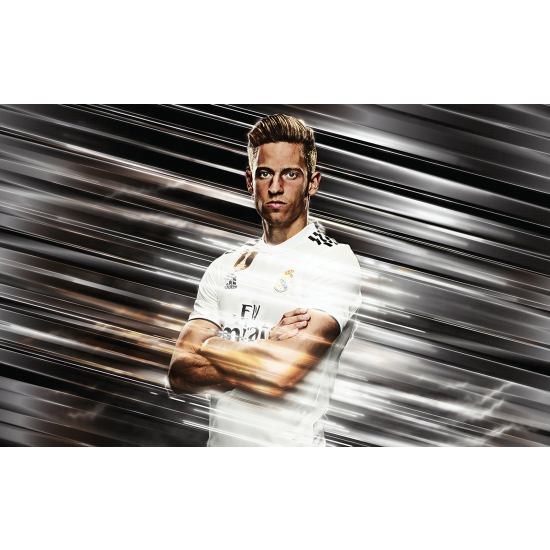 Papel pintado panorámico Fútbol - Jugador de Fútbol