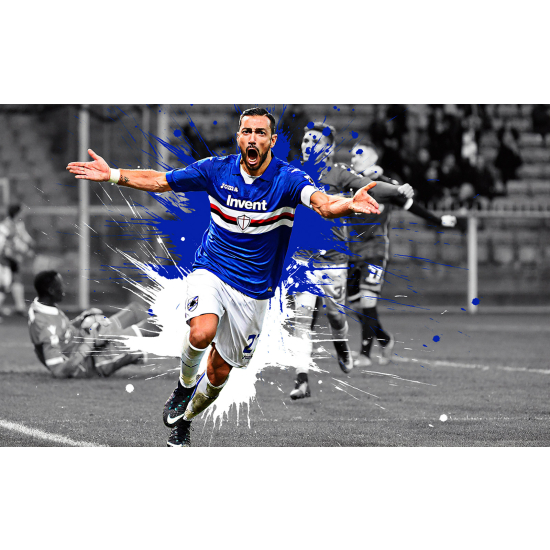 Papel pintado panorámico Fútbol - Jugador de Fútbol