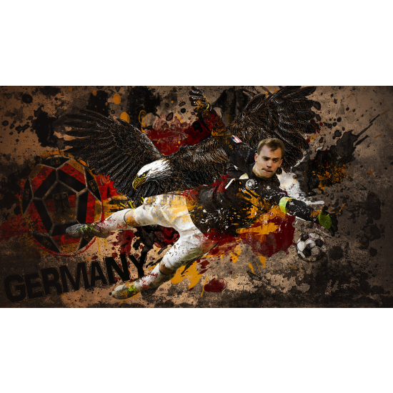 Papel pintado panorámico Fútbol - Jugador de Fútbol