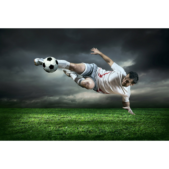 Papel pintado panorámico Fútbol - Jugador de Fútbol