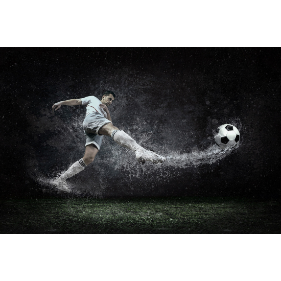 Papel pintado panorámico Fútbol - Jugador de Fútbol