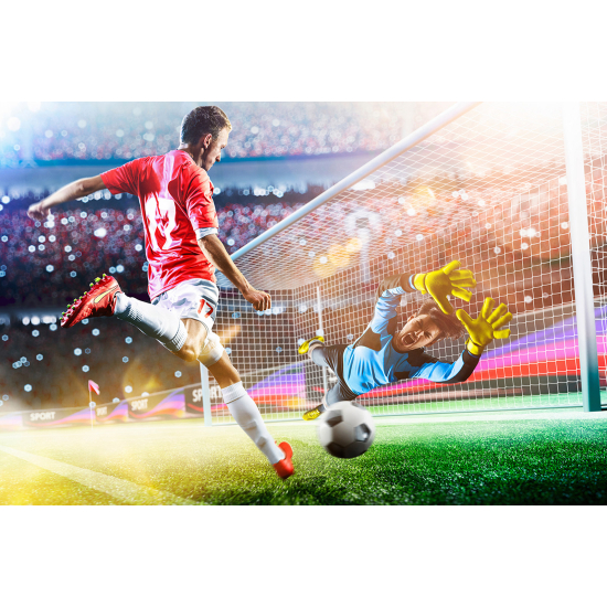 Papel pintado panorámico Fútbol - Jugador de Fútbol