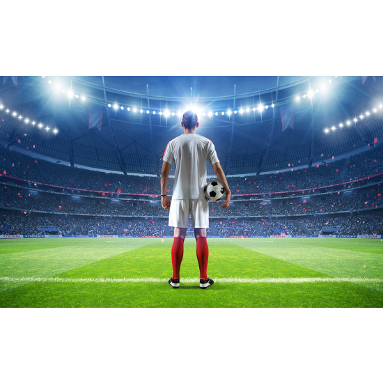 Papel pintado panorámico Fútbol - Jugador de Fútbol