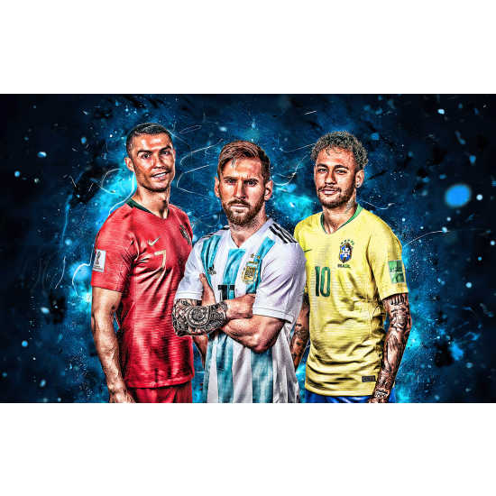 Papel pintado panorámico Fútbol - Jugadores de Fútbol