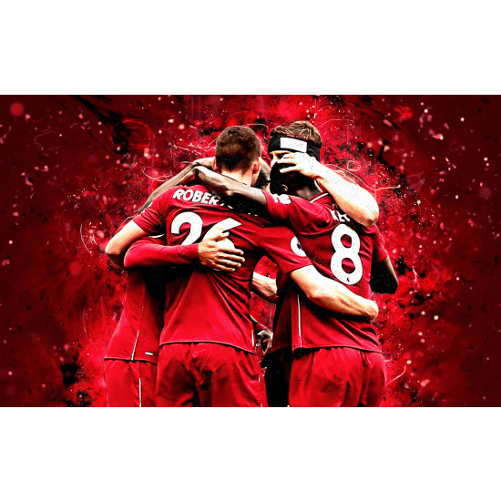 Papel pintado panorámico Fútbol - Jugadores de Fútbol