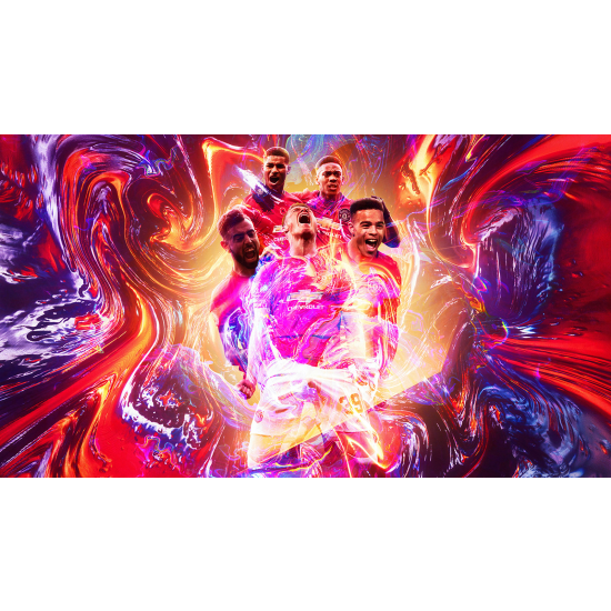 Papel pintado panorámico Fútbol - Jugadores de Fútbol