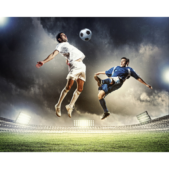 Papel pintado panorámico Fútbol - Jugadores de Fútbol