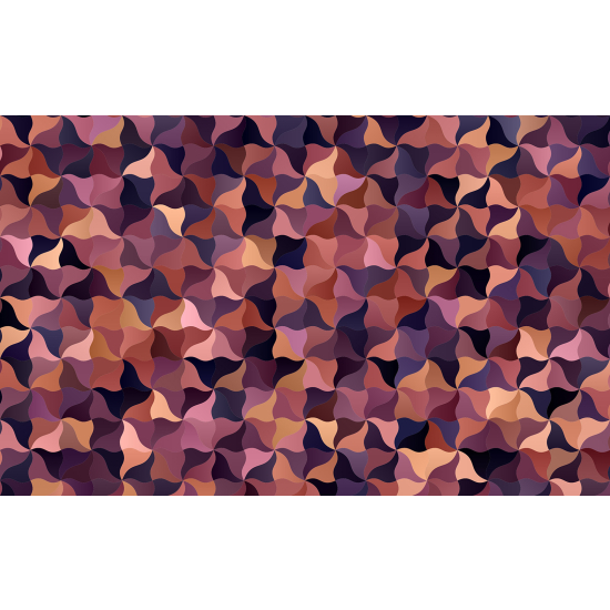 Papel pintado panorámico - Geométrico 3D