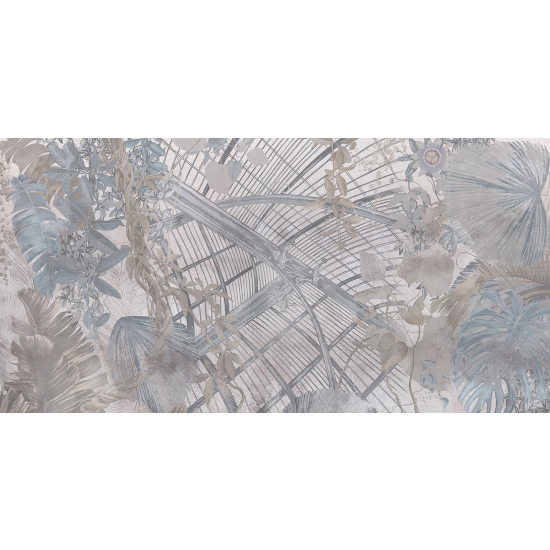 Papel pintado panorámico - Hojas