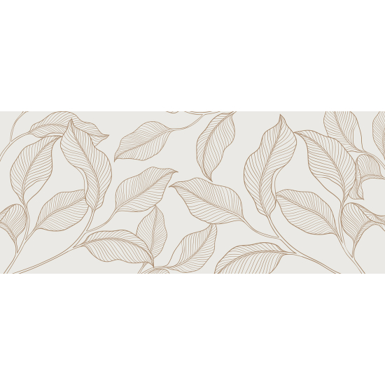Papel pintado panorámico - Hojas