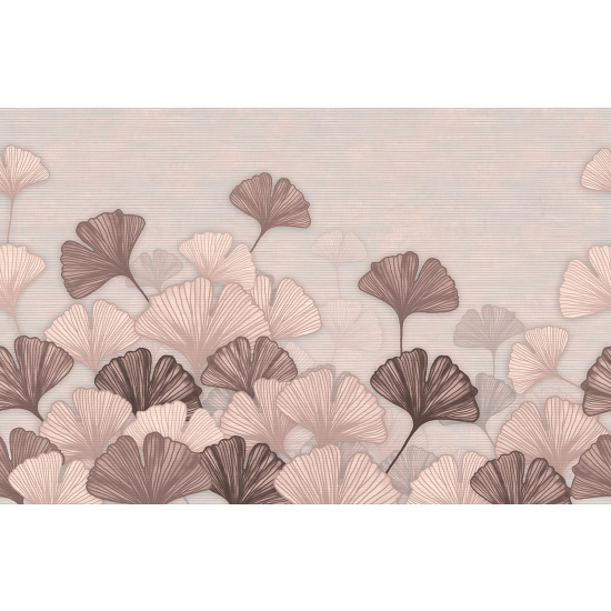 Papel pintado panorámico - Hojas