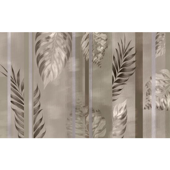 Papel pintado panorámico - Hojas