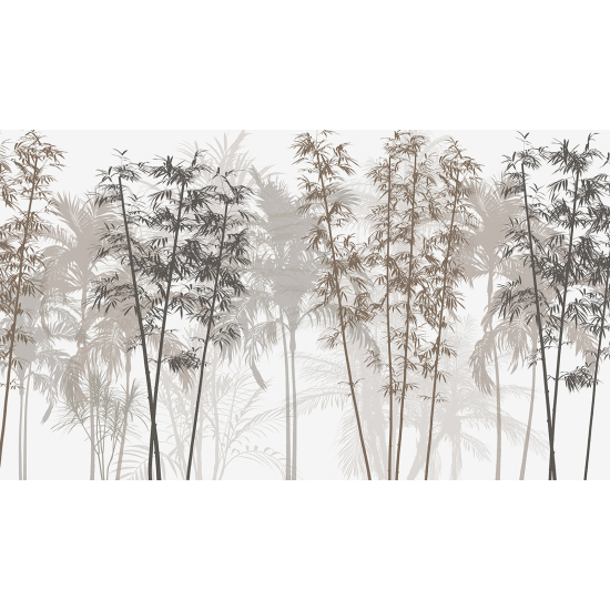 Papel pintado panorámico - Hojas