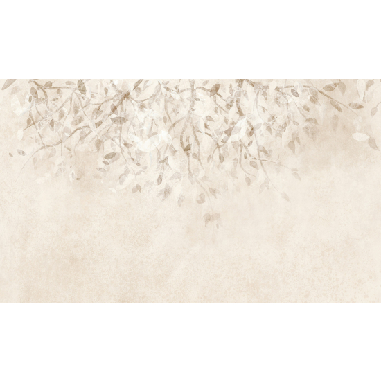 Papel pintado panorámico - Hojas
