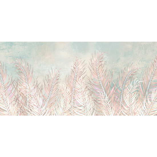 Papel pintado panorámico - Hojas