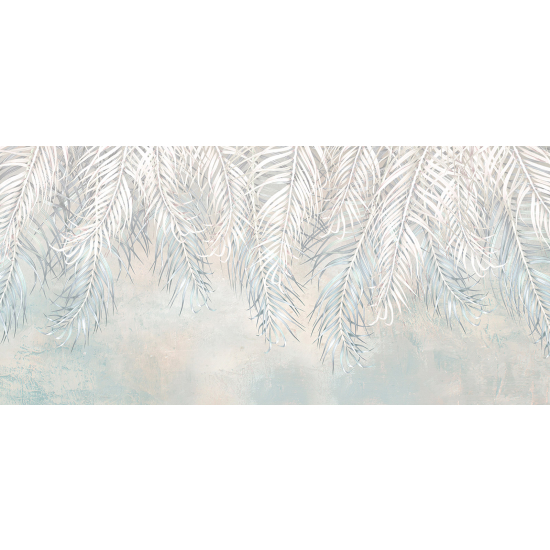 Papel pintado panorámico - Hojas