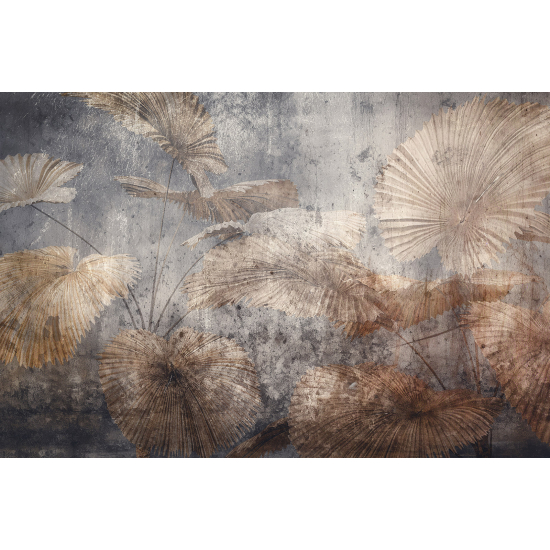 Papel pintado panorámico - Hojas