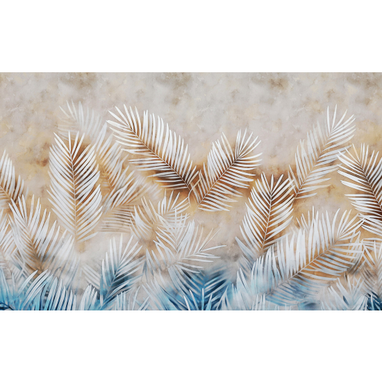 Papel pintado panorámico - Hojas