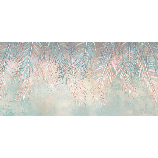Papel pintado panorámico - Hojas