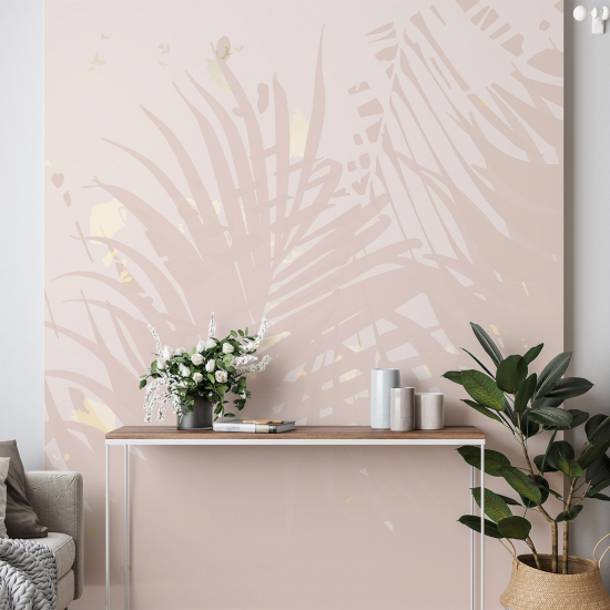 Papel pintado panorámico - Hojas de Diseño de Palma