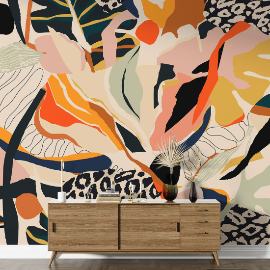 Papel pintado panorámico - Hojas Diseño