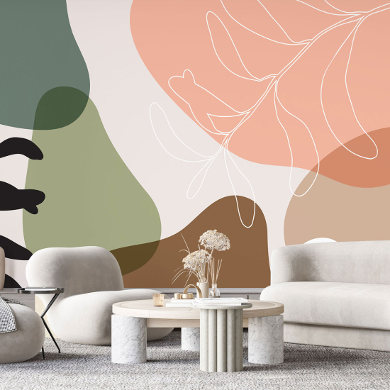 Papel pintado panorámico - Hojas Diseño
