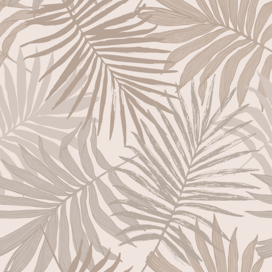 Papel pintado panorámico - Hojas tropicales