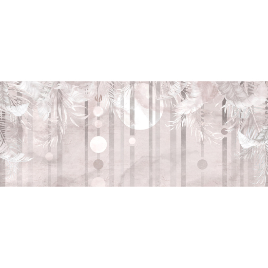 Papel pintado panorámico - Hojas Tropicales
