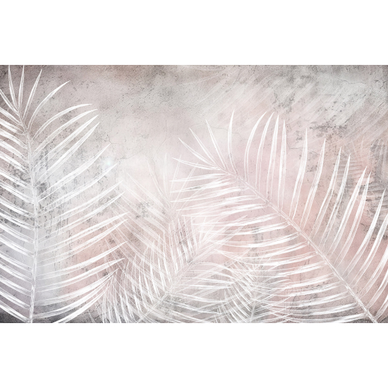 Papel pintado panorámico - Hojas Tropicales
