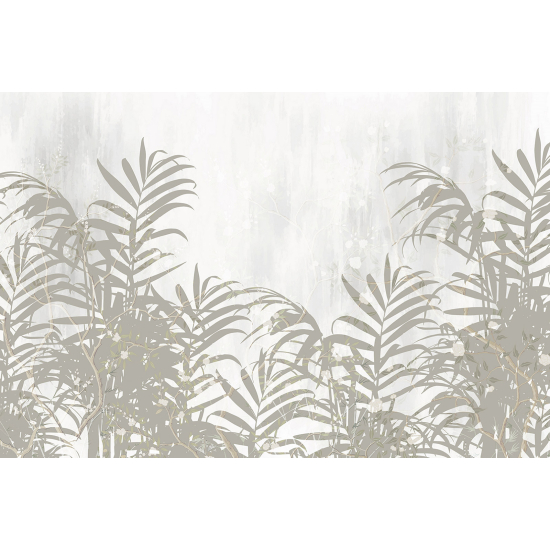 Papel pintado panorámico - Hojas tropicales