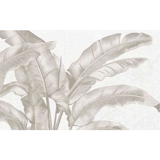 Papel pintado panorámico - Hojas tropicales