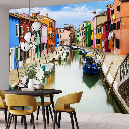 Papel pintado panorámico - Isla de Burano