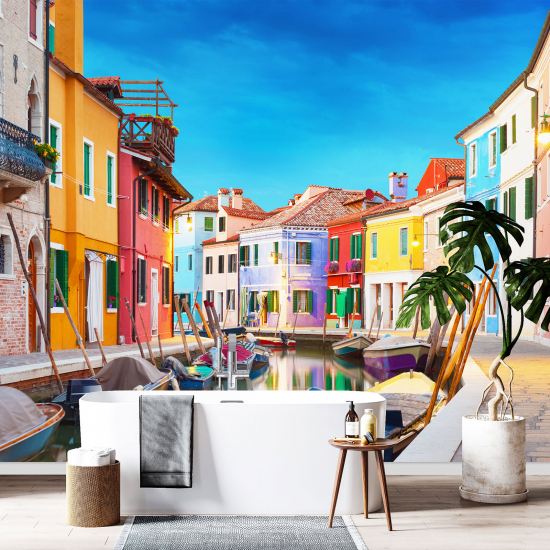 Papel pintado panorámico - Isla de Burano
